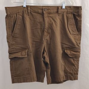 Men's Brown Cargo Shorts